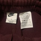 Nike Boys Youth Club Sportswear Fleece Sweat Shorts Size Medium Red White
