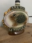 Vintage 1975 Jim Beam    are You A Turtle          Kentucky Bourbon Whiskey Decanter