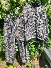 Scent Blocker Zip Jacket   Pants Mens Large Camo 3d Mossy Oak Hunting  3d Leaf