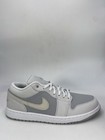 Nike Air Jordan 1 Low Se Off White Lt Smoke Grey  io2049 100  Men s Size 11 5