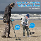 Adults Metal Detector With Adjustable Stem  5 Detection Modes Ip68 Waterproof