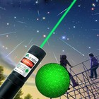 2 Pcs 2000miles 532nm Green Laser Pointer Pen Visible Beam Light With Battery