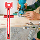 4in1 Router Milling Groove Bracket  Aluminum Alloy Router Circle Cutting Jig Mul
