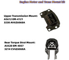 Juego Completo De 3 Soportes De Motor Compatible Con Escape 2013-2016 Con Motore
