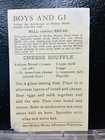 1930s Mickey Mouse Walt Disney Bell Bread Recipe Card Minnie Party
