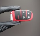 Red Srt  Key Fob Shell Dodge Charger Challenger Jeep