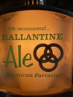 Vintage 1960   s Ballantine Ale Beer Lighted Advertising Bar Back Sign Wall Sconce