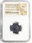 Diocletian Roman Empire Ad 284-305 Ngc Au Post Ref Radiate Aurelianianus Soldier