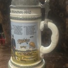 Vintage Imperial German Regimental Beer Stein 