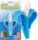 Baby Banana - Blue Banana Toothbrush  Training Teether Tooth Brush For Infant 