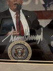 President Donald J Trump Signed Framed Photo With Coa 
