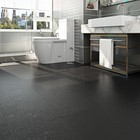 Livelynine Black 12x12 Inch Peel And Stick Floor Tile 32-pack Waterproof