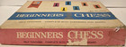 Vintage 1966 Milton Bradley Company - Beginners Chess - Complete 