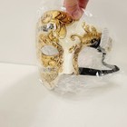 Venetian Phantom Of The Opera Masquerade Ball Halloween Party Mask Gold Black