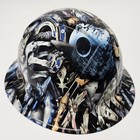 Full Brim Hard Hat Custom Hydro Dipped In Ultimate Star Wars Collection New