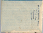 1945 Palestine Jerusalem Airmail Censored Cover To England Yorkshire Honley