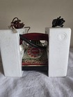 New Open Box Coca-cola Stained Glass Phone Light Up W  Box Manual