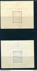 San Marino 1938 2 Souvenir Sheets A  Lincoln President Usa 13311