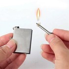 5 Lighter Flint Magnesium Emergency Fire Starter Camp Survival Refill Waterproof