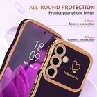  For Case For Women Girls  Cute Wave Frame Curly Samsung Galaxy S25 Dark Purple