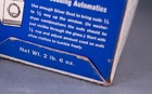 Vtg Silver Dust Blue Detergent 2lb 6oz Sealed Box Crystal Leaf Libbey Glass
