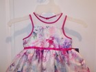 Cherokee Girls Size 3t Pink And Purple Floral Sleeveless Dress
