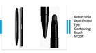 Chanel N  201 Retractable Dual-ended Eye Contouring Makeup Brush     New     100  Aut