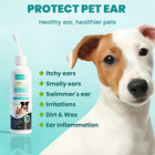 Dog Ear Cleaner  Dog Ear Care Liquid  Dog And Cat Ear Cleaner To Eliminates Ear