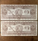 2 Stocking Bank   Sand Bank Carnival 10c Stage Coupons   Trade Notes  Scrip