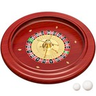 Russian Wooden Roulette Game 11inch Roulette Wheel Set  Casino Gaming Table 