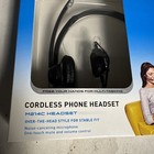 Plantronics M214c Cordless Phone Headset Black Noise Canceling - Works