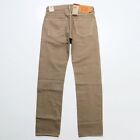 Levis 501 Jeans New Mens Original Button Fly Color Beige 005013400