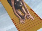 Yoga Mat Thick Organic Cotton Training Stretching Fitness Workout Pilates Rugs