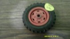 Vintage Wyandotte Truck One Tire And Red Wheel Plastic For Parts