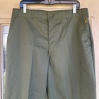 Vintage 80 s Us Military Army Og-507 Utility Trousers 36x29 Dla100-87-c-0394