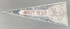 Vintage 1980 s Mlb Baseball New York Yankees Full Size Pennant Ship Flat
