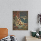 Vintage Alien Abduction Wall Art  Sci-fi Ufo Lover Decor  Cryptid Sexy Poster