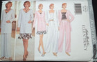 Butterick Ellen Tracy Sewing Pattern 3907 Size 18-22 Jacket Skirt Pants Camisole