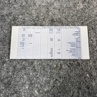 1974 Ford Color Selections Original Dealer Sales Advertising Brochure Chip Chart