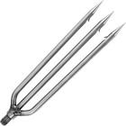 Fishing Harpoon Stainless Steel Fishing Barbed Spear Aluminum Alloy Rod Gig Gaff