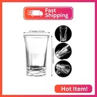 Macepason 12-piece Acrylic Shot Glass Set - 1 2oz Clear Plastic Shot Glasses For