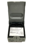 Ge Fused Ac Disconnect 30 Amp 120 240 Volt Single Phase Pullout Type  Tf30rcp