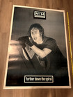 Vtg Used Huge Nin Nine Inch Nails Further Down The Spiral Poster Trent Reznor