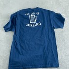 Wwe Authentic  you Just Made The List  Jericho Graphic T-shirt Large 5435