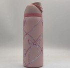 Owala Sugar Plum Fairy 32 Oz Freesip Water Bottle Holiday Edition Pink