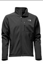 The North Face Men   s Black Softshell Jacket Full Zip Outdoor Hiking Windproof