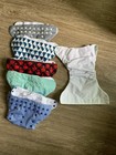 6 Pack Mama Koala Washable Cloth Diapers With Reusable Inserts