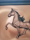 Vtg 1970   s 3d Copper Wall Art Horse Stallion Equestrian Mid Century Modern Mcm