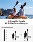Adjustable Kayak Paddle 210-230 Cm  230-250 Cm Floating Kayaking Oars Boating Oa