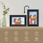 Jeazans 7inch Digital Picture Frame 16gb With Ips Hd Touch Screen Storage Photo